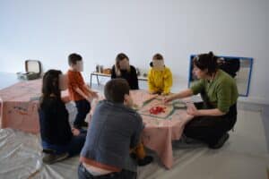 2024 - RPE - Atelier corps-image-objet - Compagnie Un château en Espagne - Projet Ricochets